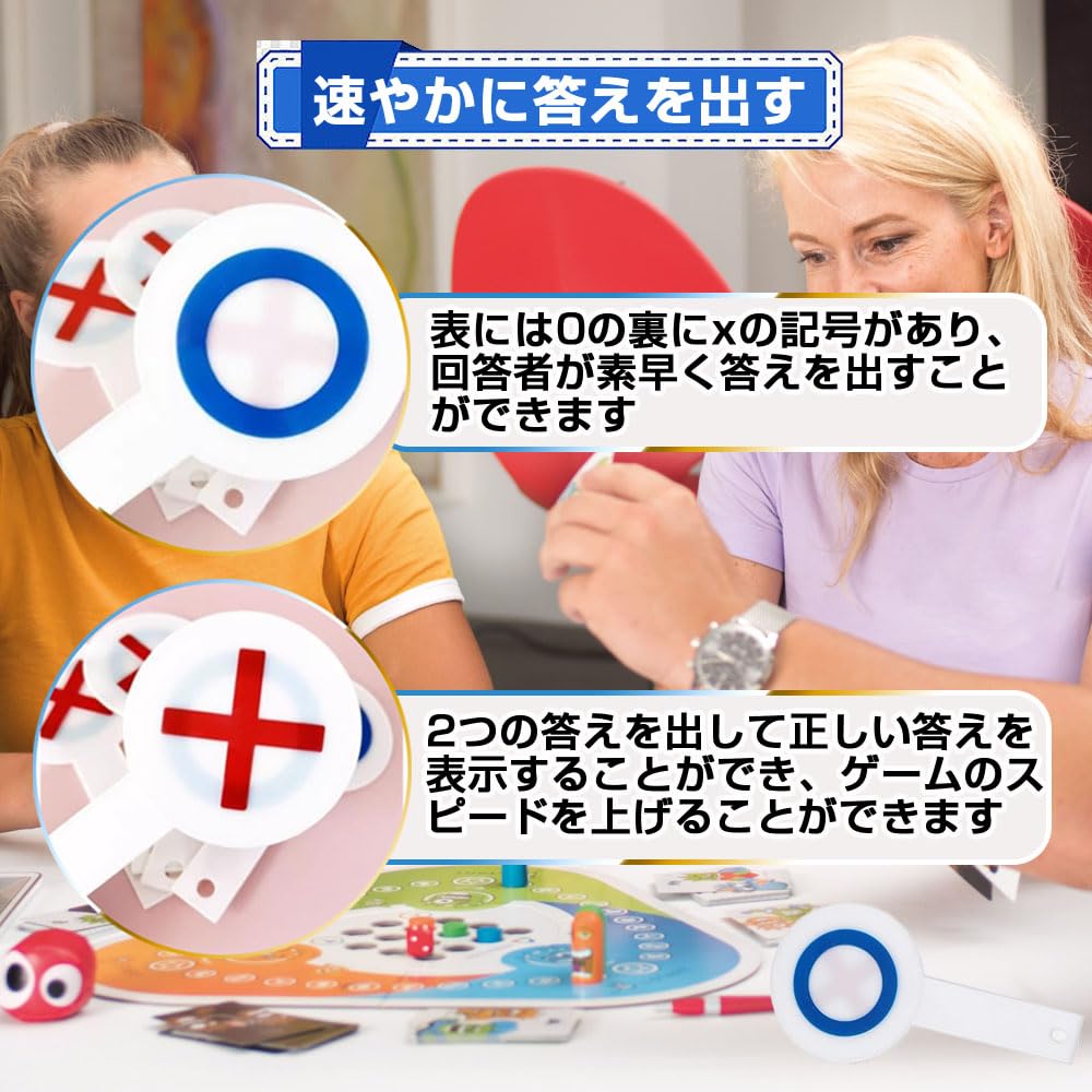 Amazon | 〇×プレート マルバツ札 バラエティグッズ パーティー